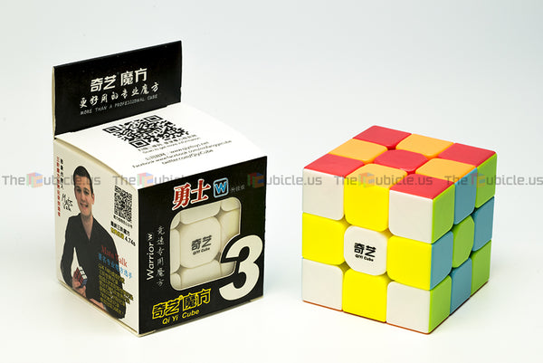 CuberSpeed QY Toys Warrior S 3x3 Stickerless Speed Cube Puzzle Warrior S  3x3x3 Stickerless Cube