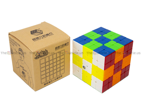 CuberSpeed YuXin Little Magic 7x7 stickerless Speed Cube 7x7x7 stickerless  Magic Cube Puzzle