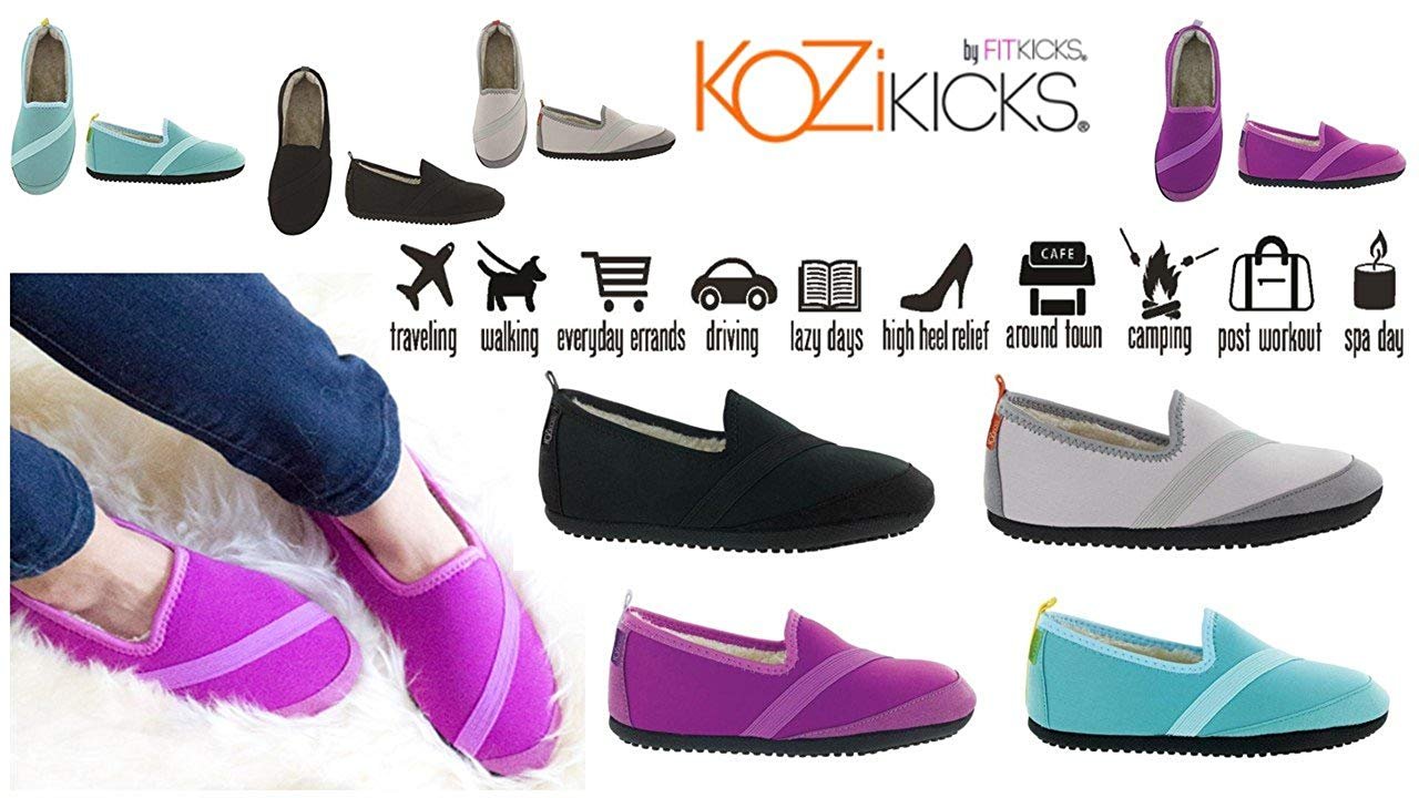 kozikicks active slippers