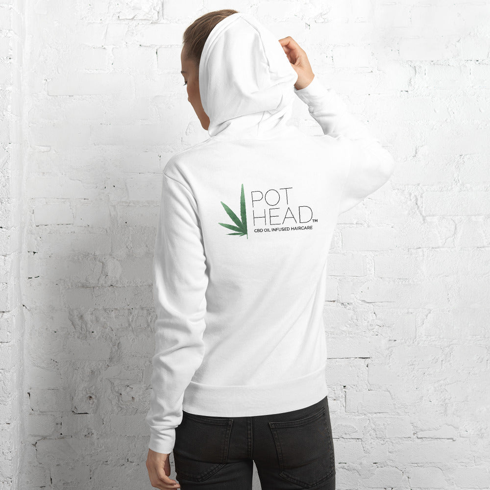 Download Unisex hoodie - White - Pothead Inc