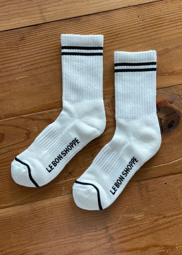 Trouser Socks - Eggnog – Le Bon Shoppe