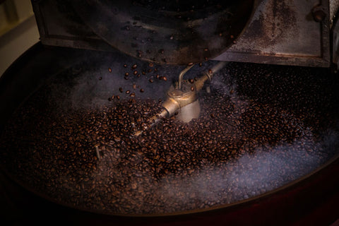 Roasting Peaberry Coffee