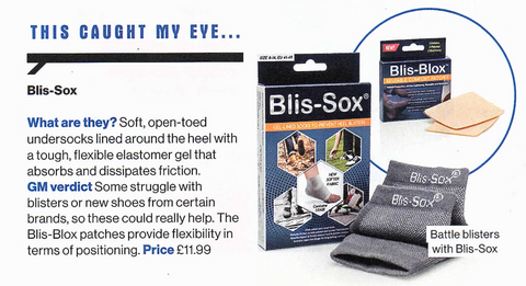 golf monthly product review - blister prevention