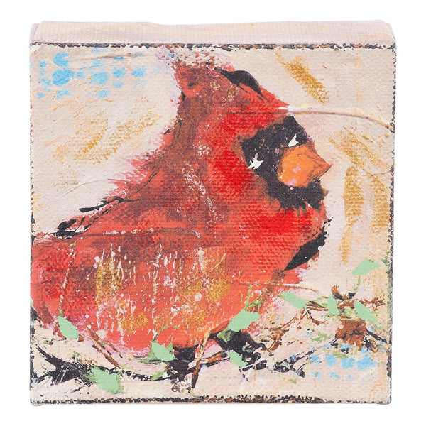 Painting a cardinal with my @grabieofficial Watercolor Paint Set with