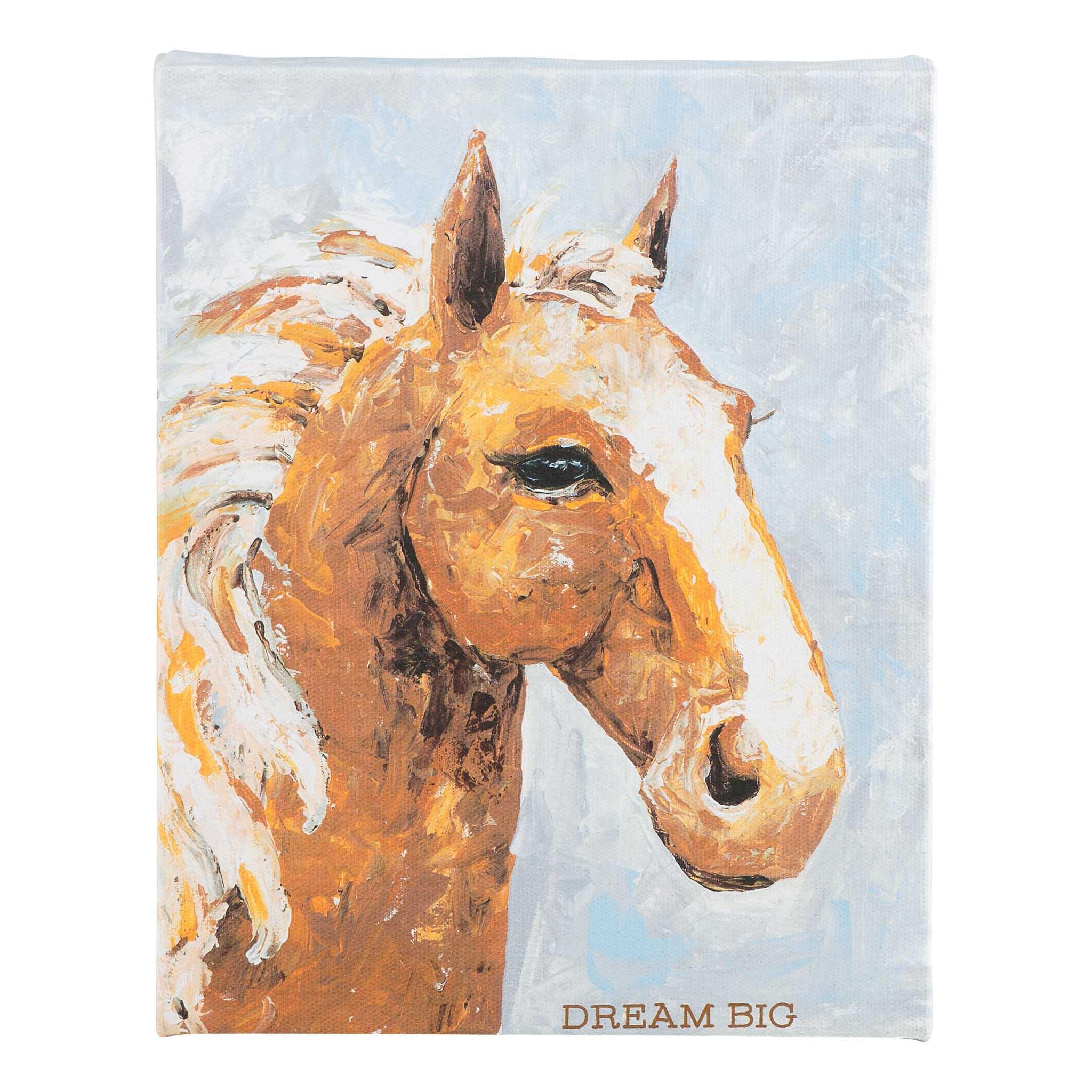 Dream Big Horse Canvas