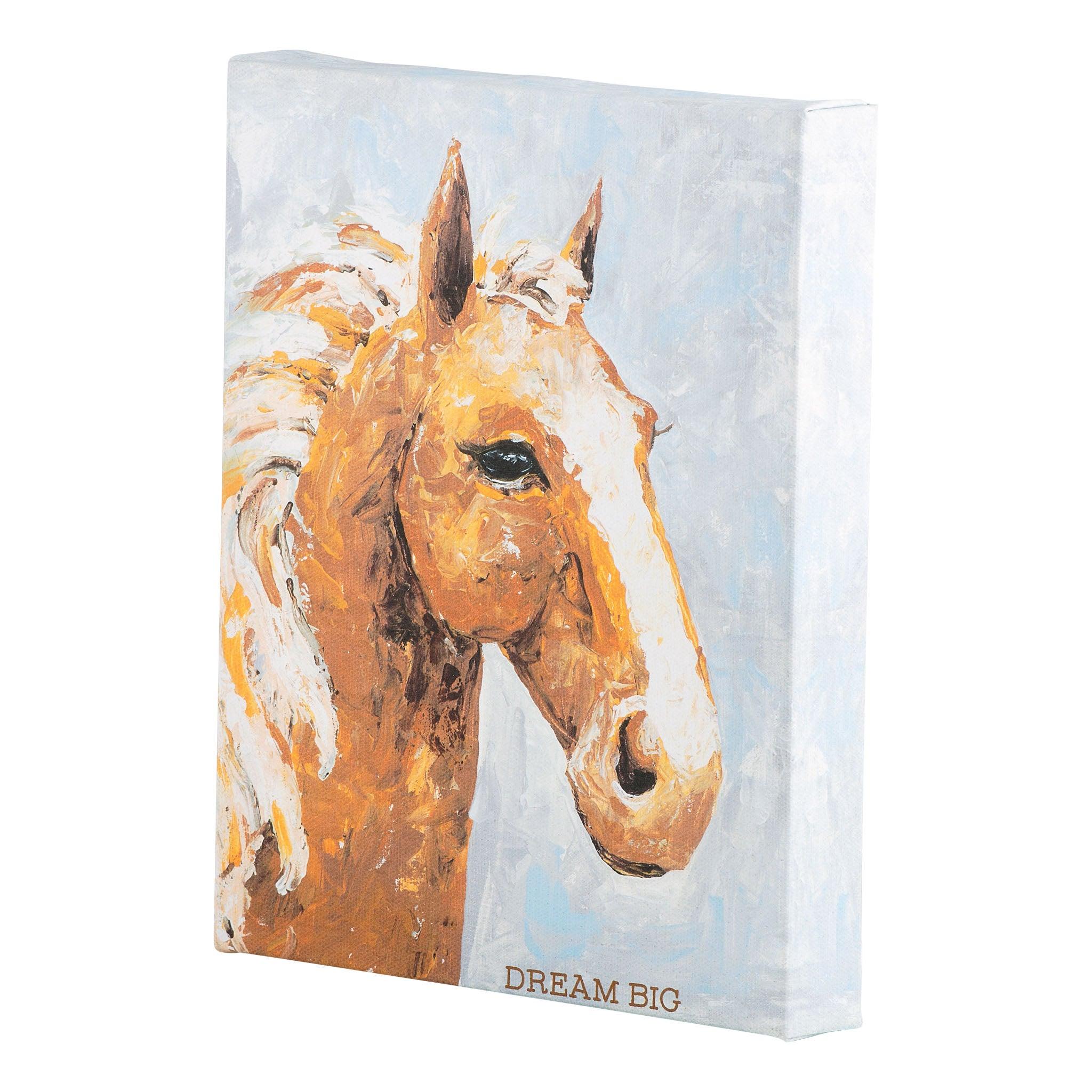 Dream Big Horse Canvas