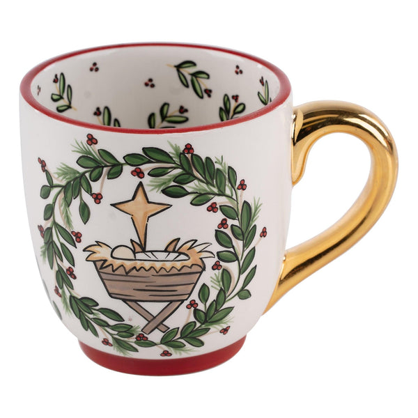 Get into the Festive Spirit with Our Joy to the World Pressed Mug – GLORY  HAUS