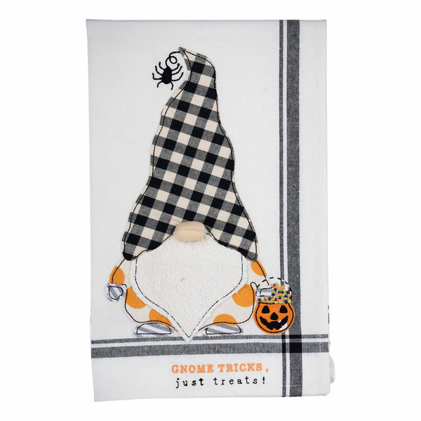 Trick Or Treat Gnome Dish Towel - Fall Halloween Cute Ghost Tea Towel –  Lazy Gator Tees