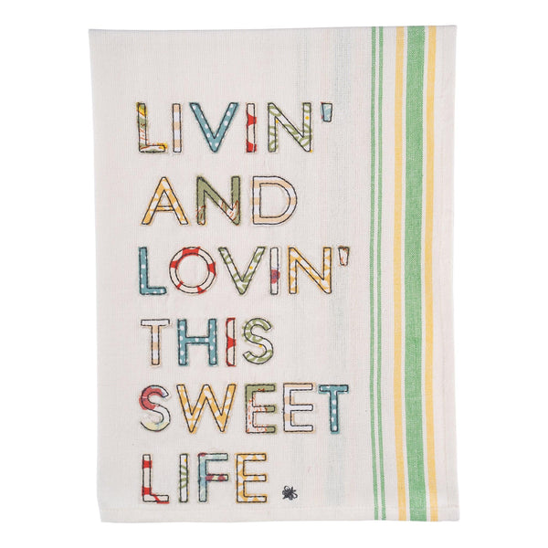 Fun Whimsical Tea Towels - Colorful Kitchen Towels Handmade and Durable –  Sunny Day Designs