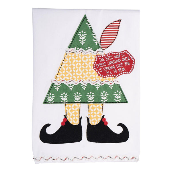 Good Cheer Found Here Dish Towel