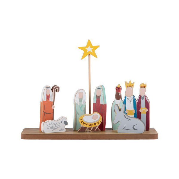 Nativity Oh Holy Night Block