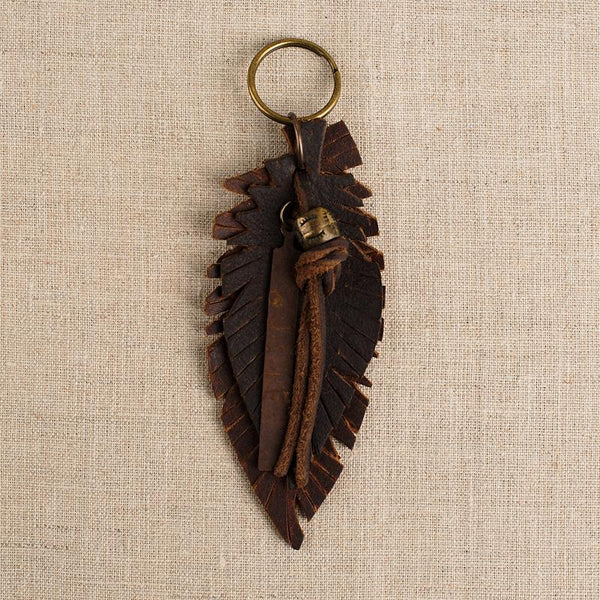 Keyring Knot - Leather –