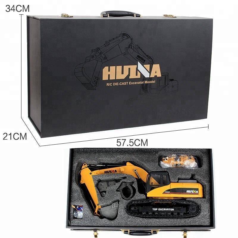 huina diecast excavator