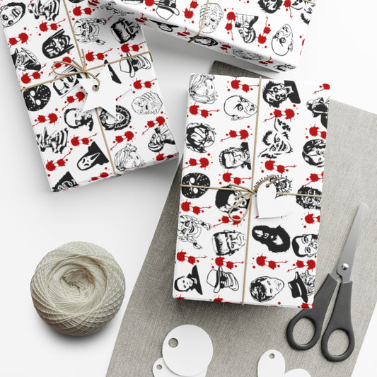 Stitch Horror Wrapping Paper – CCCreationz