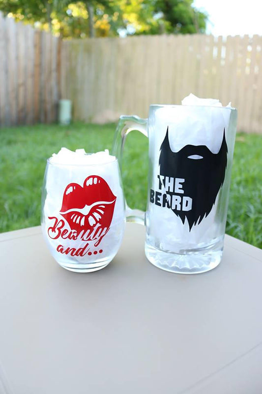 Beauty and Beast Couples Mug Set, His and Hers Beauty and Beast Mugs – Coffee  Mugs Never Lie