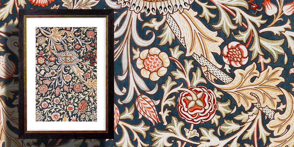 Designs inspired by the pioneering William Morris