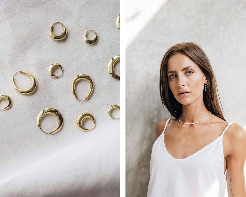 Flawed jewelry - conscious jewelry, slow fashion, girlboss indie brand - Rogue