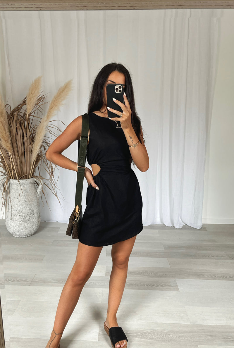 Shelby Cut Out Dress - Black