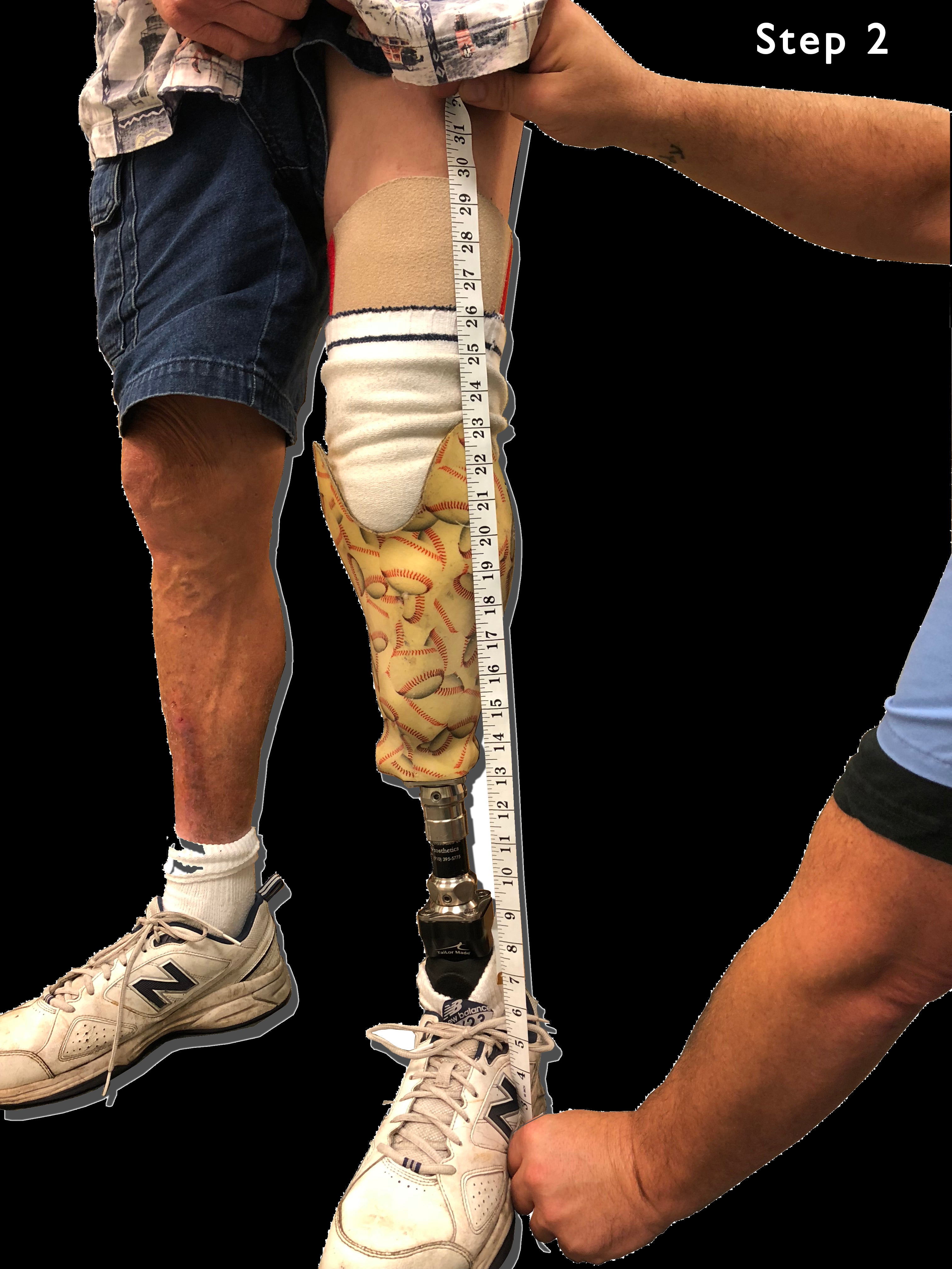 drypro measure length of prosthetic