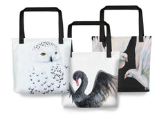 Birds Totes by Shannon Emmanuel