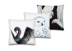 Birds cushion covers by Shannon Emmanuel