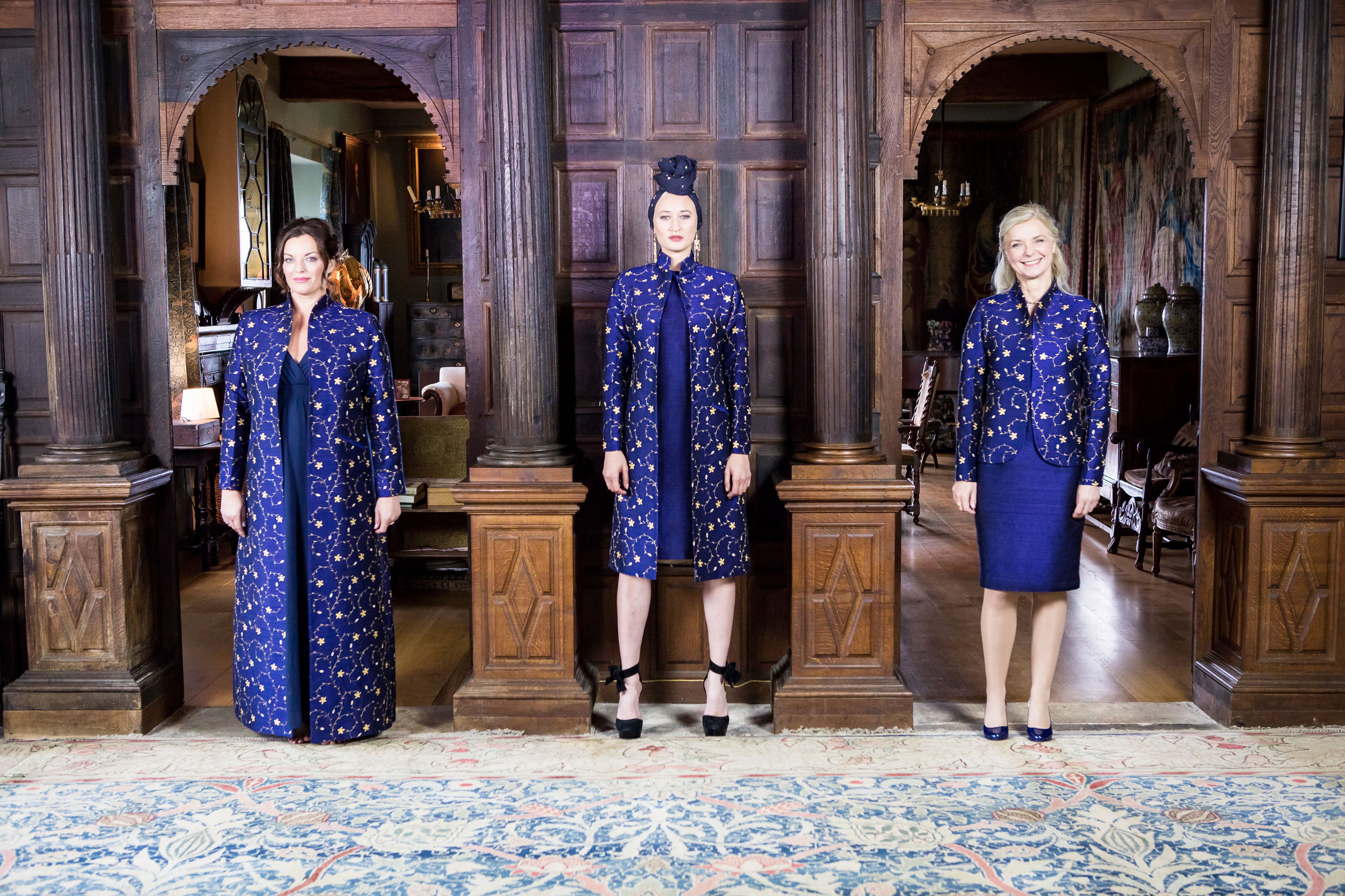 shibumi-womens-embroidered-silk-coats-jackets-royal-blue