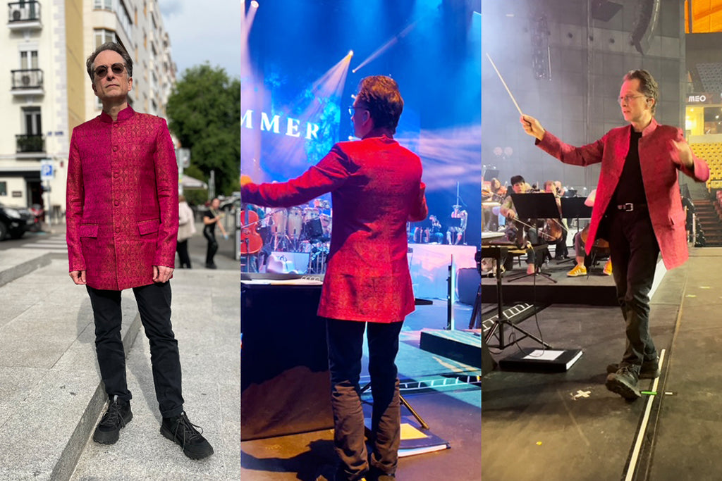 Gavin Greenway, World Of Hans Zimmer show in Lisbon and Madrid. Shibumi Clothing for Men.