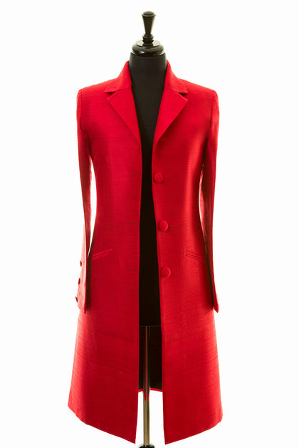 Grace Coat in Scarlet – Shibumi