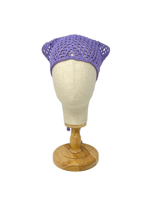 Bandana crochet lilac