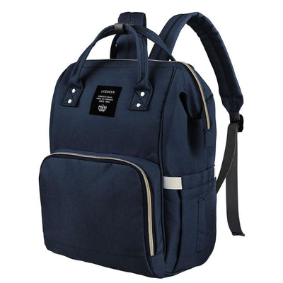 navy blue diaper backpack