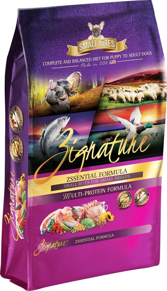 what is zignature dog food