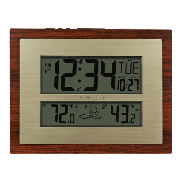 W86111 Atomic Digital Wall Clock La Crosse Technology