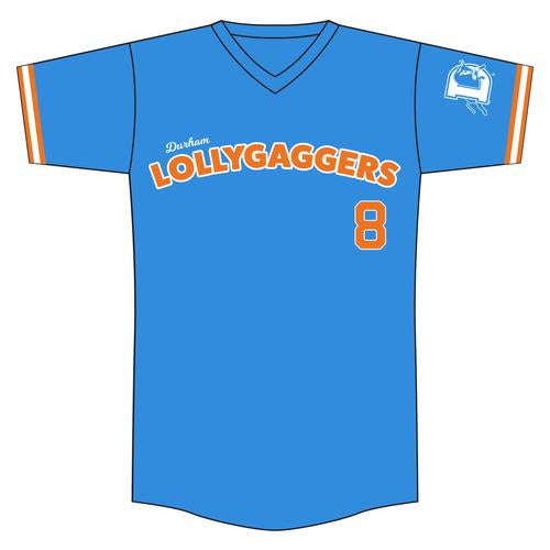 durham bulls lollygaggers jersey