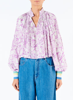 tibi purple top