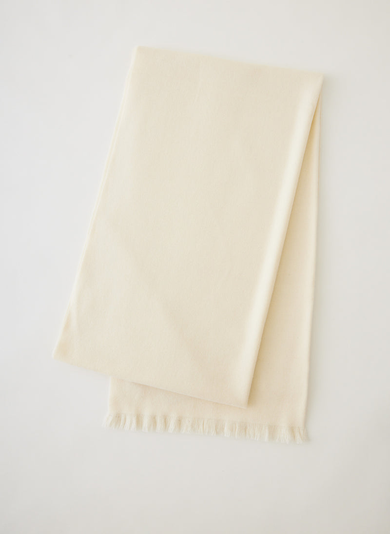 티비 Tibi Fringe Scarf,Ivory