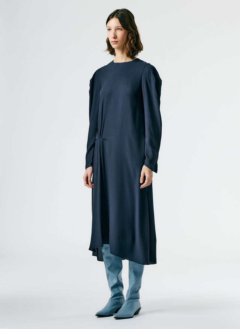 Feather Weight Eco Crepe Dress – Tibi Official