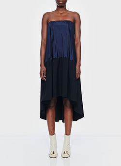 tibi strapless dress