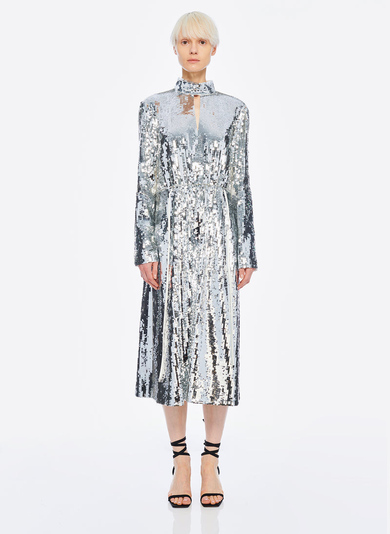 next multi sequin dress