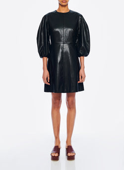 tibi black dress