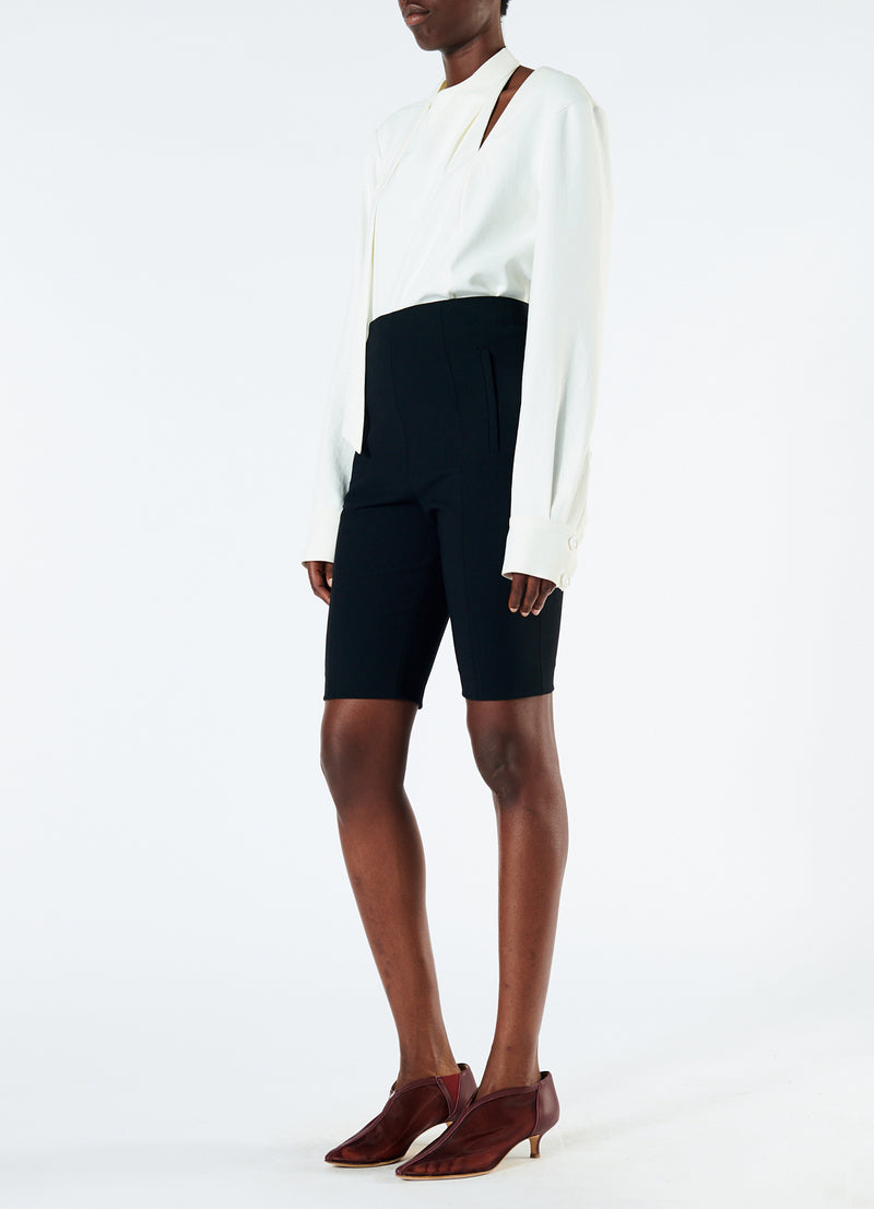 tibi biker shorts