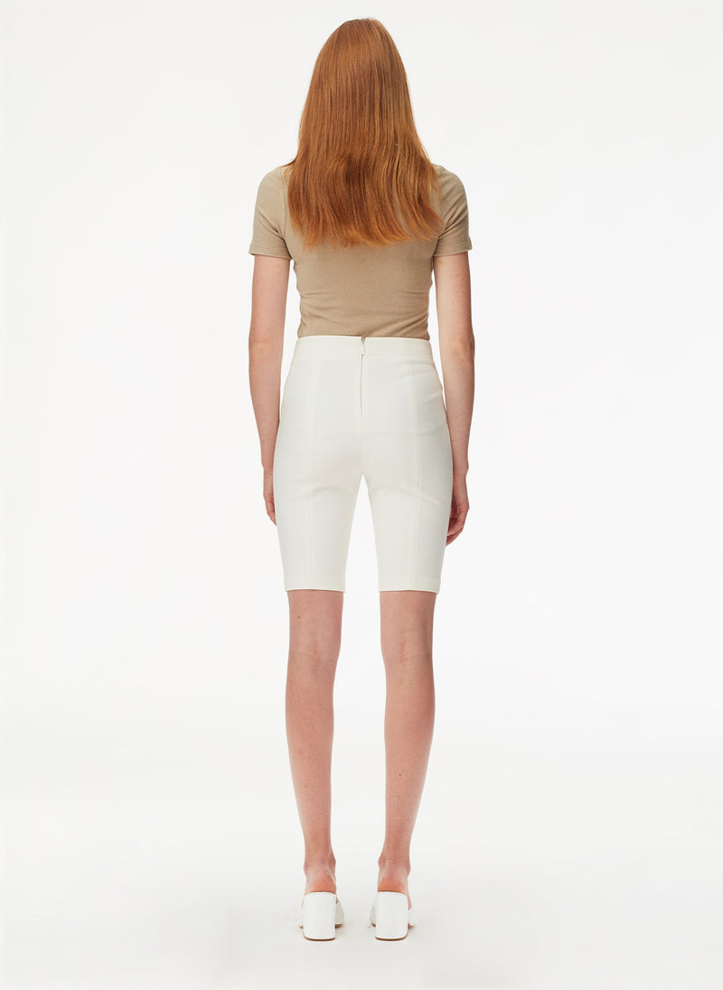 tibi biker shorts