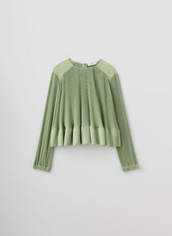 tibi bell sleeve top