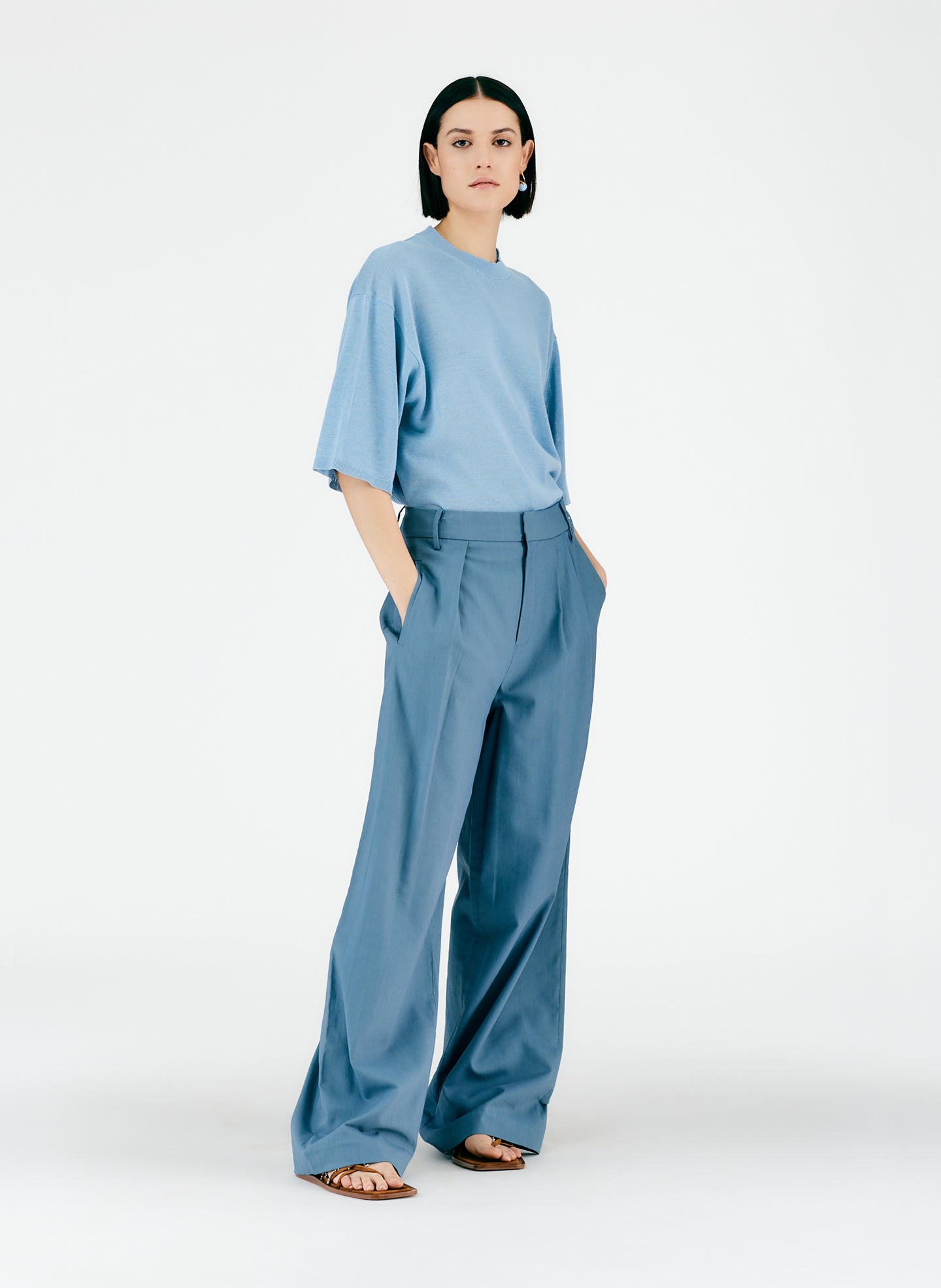 Fluid Suiting Stella Pant – Tibi Official