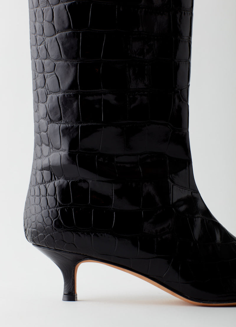 tibi croc boots