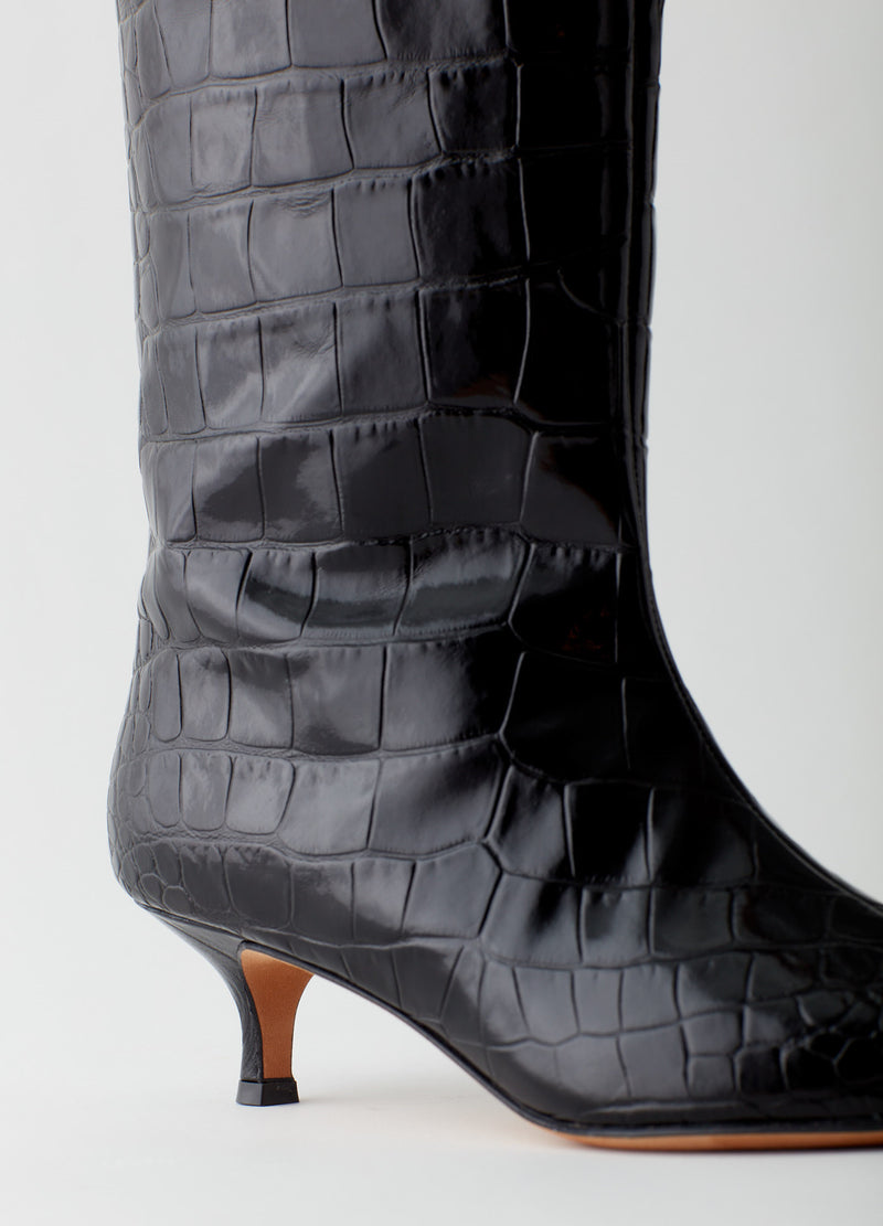 tibi croc boots