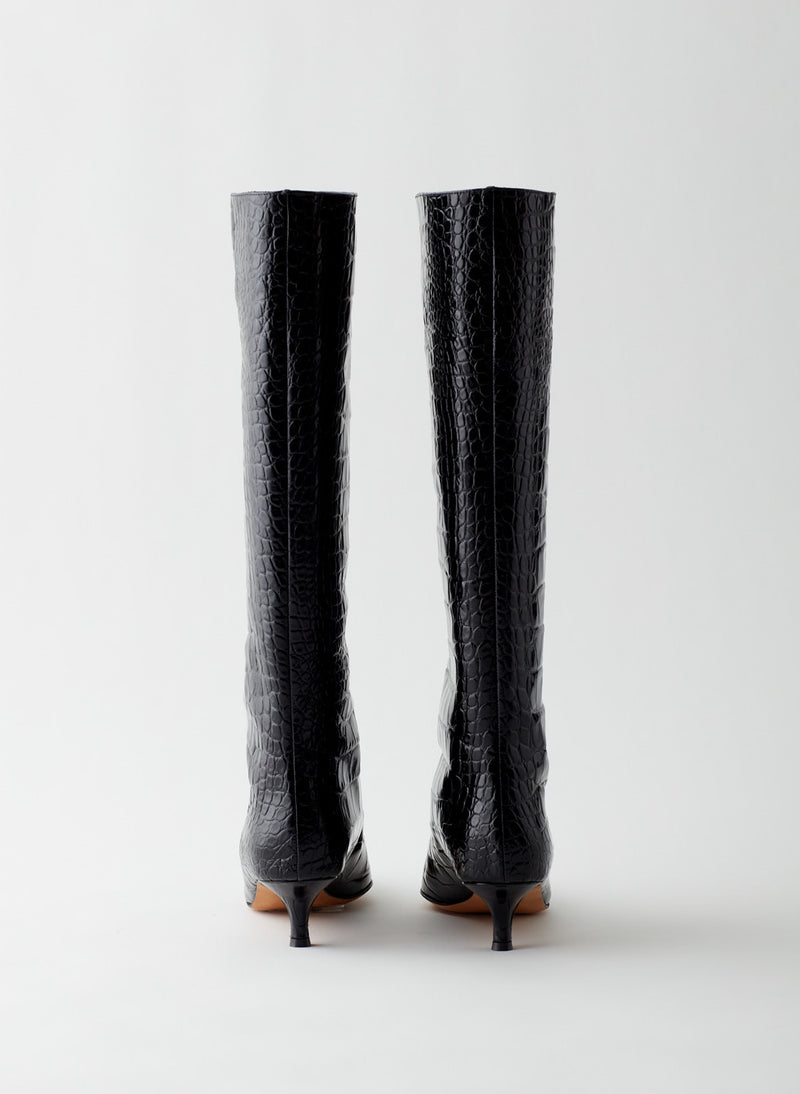 tibi croc boots