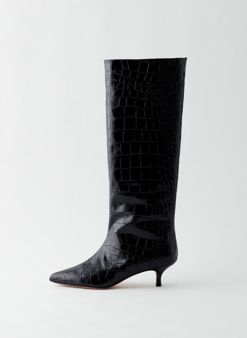 tibi croc boots