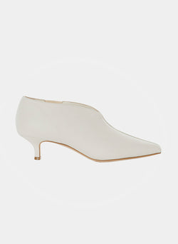 tibi white booties