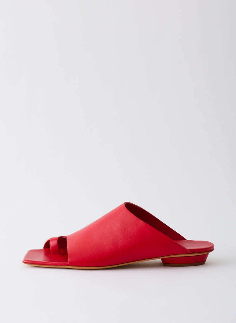 티비 Tibi Gary Sandal,Red