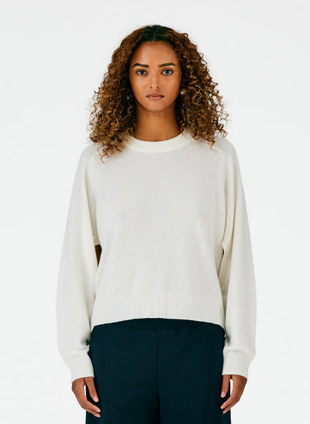Feather Weight Cashmere Open Sleeve Cocoon Sweater – Tibi Official